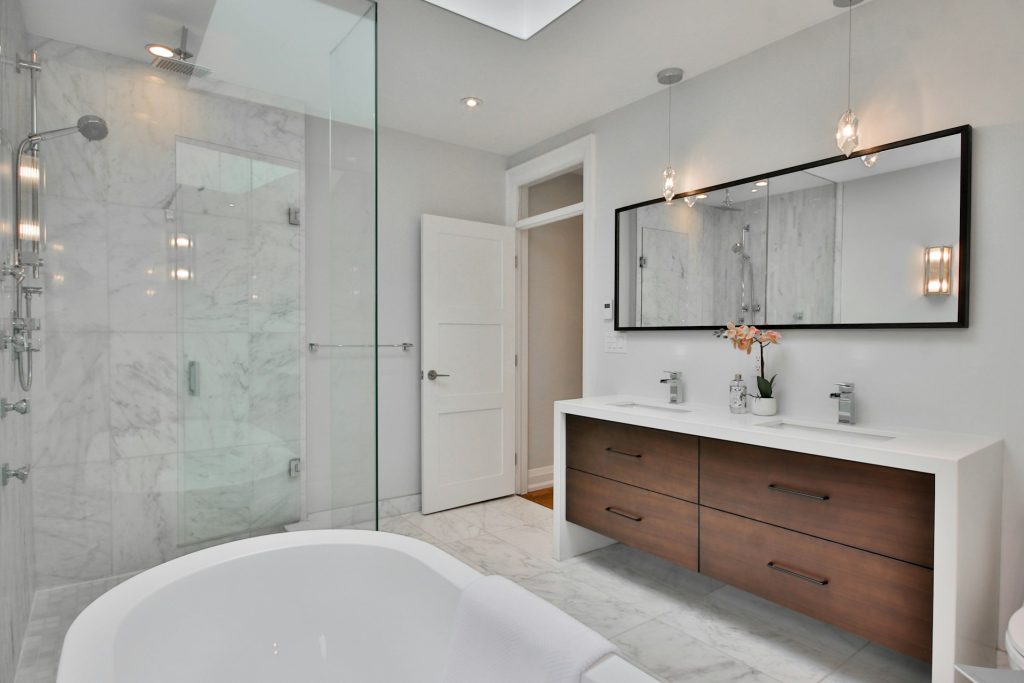 minimalist bathroom renovation