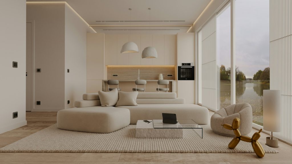 modern en-suite design